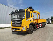 国六东风华神DV5后八‬‬轮随车吊